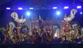  Sepuluh Desa Budaya tampil memukau penonton dalam penutupan Pentas Seni Desa Budaya Selasa Wagen di Monumen SO 1 Maret Yogyakarta