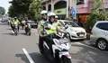 Saat Patroli, Pejabat Utama Polres Salatiga dan Kapolres Kendarai Motor, Sterilisasi Gereja Lalu Cek Pos Pengamanan