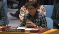 Menlu Retno Marsudi ingatkan DK PBB yang tak jatuhkan sanksi kepada Israel yang membunuhi rakyat Palestina, ini protesnya