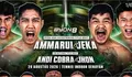 Hasil Lengkap BYON Combat Showbiz 8: Ammarul Shafiq Kalahkan Jeka Saragih, Wong Jhonson Rebut Sabuk ICB