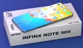 Infinix Note 50x Resmi Hadir, Tahan Air, Performa Gahar, dan Harga Terjangkau!