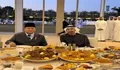 Momen Prabowo Subianto Buka Puasa Bersama Presiden MBZ di Abu Dhabi, Disuguhi Sajian Khas Timur Tengah