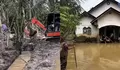 Lumpur Pascabanjir Menggunung, Warga Aceh Timur Terpaksa Sewa Beko untuk Bersihkan Rumah