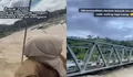 Kisah Guru Aceh Tengah Seberangi Sungai Pakai Tali Berujung Solusi, Jembatan Darurat Kini Bisa Dilalui Warga