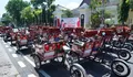 Penarik Becak di Lamongan Lega Gunakan Becak Listrik : Lebih Ringan dan Hemat Tenaga