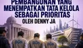 Pentingnya Strategi Pembangunan Yang Menempatkan Tata Kelola Sebagai Prioritas