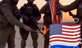 Tentara Israel Membakar Bendera Amerika setelah Presiden Donald Trump Berdamai dengan Iran