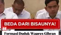 Netizen Menyoroti Formasi Duduk Wapres Gibran yang Tidak Lagi di Samping Presden Prabowo Subianto