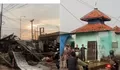 Kebakaran SPBE Cimuning Bekasi Viral, Mushola Tetap Berdiri di Tengah Puing Bangunan Hangus