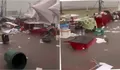 Angin Kencang Terjang Gading Serpong: Tenda Bazar Roboh Hingga Dagangan UMKM Berhamburan, Viral di Medsos!