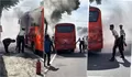 Detik-detik Satpam BRI Padamkan Kebakaran Minibus di Ajibarang, Spontanitas Petugas Selamatkan Kendaraan
