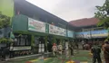 SDN Citapen Kota Tasikmalaya Terbakar, Api Melalap Lantai Dua Diduga akibat Korsleting Listrik