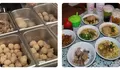 Bakso Gedong Bogor Lagi Ramai, Punya Bakso Jumbo dan Mercon Jumbo dengan Konsep Prasmanan