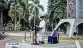 Kemarau Panjang Ciamis Picu Kekeringan, Bupati Herdiat Bersama Ribuan Warga Gelar Shalat Istisqo di Alun-Alun