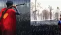 Viral Remaja 17 Tahun Padamkan Karhutla di Palangka Raya Pakai Kostum Superman, Ini Alasannya