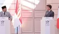 Prabowo dan Macron Sepakat Dukung Solusi Dua Negara untuk Palestina