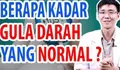 Penderita Diabetes Perlu Tahu, Ternyata Ini Batas Normal Kadar Gula Darah Menurut Dr Sungadi Santoso