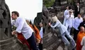 Setkab Unggah Foto Macron di Candi Borobudur, YBAI Ingatkan Larangan Menyentuh Arca Buddha di Stupa: Seharusnya Peraturan Tidak Tebang Pilih