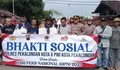 Polres Pekalongan Kota Berkolaborasi dengan PWI Kota Pekalongan Salurkan Bantuan Paket Sembako kepada Korban Terdampak Banjir di Wilayah Kota Batik