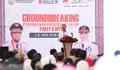 Gubernur Sulsel Ground Breaking Jalan Paket 5 MYP Rp383 Miliar di Poros Tanabatue-Palattae Bone