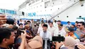 Gubernur Sulsel Lepas 500 Pemudik Program Mudik PLN dari Pelabuhan Soekarno-Hatta Makassar