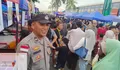 Jaga Ketertiban Bazar Ramadhan, Polsek Bengkong Turunkan Personel Pengamanan