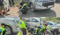Personel Pos Pam Jembatan 1 Barelang Sigap Bantu Pengunjung Alami Ban Bocor saat Operasi Ketupat Seligi 2026