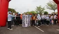 Dilepas Gubernur, Jajaran Dinas Pendidikan Meriahkan Jalan Santai dan Nobar Piala Dunia
