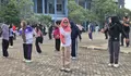 Semangat Sehat dan Bersih, Disdik Kepri Gelar Senam Bersama dan Gotong Royong