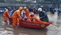 Akibat hujan deras, 1 RT dan 4 ruas jalan di Jakarta terkena banjir, tinggi air mencapai 95 Cm