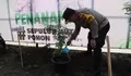 Kurangi Polusi Udara, Polres Kendal Tanam 500 Pohon Lamtoro