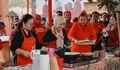 Bersama Petani Wanita di Semarang, Siti Atikoh Ajarkan Cara Masak yang Sehat dengan Bahan Sederhana