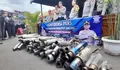 Penindakan di Awal Januari, Polisi Jaring 331 Knalpot Brong di Semarang