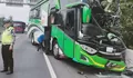 Bus SMK Purworejo Kecelakaan di Tol Tembalang Sampai Ringsek, 3 Orang Luka-luka