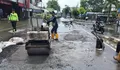 Perbaikan Jalan Rusak di Pantura Kendal Kurang Maksimal, Pagi Ditambal Sore Berlubang Lagi