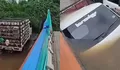 Viral Feri Fatimah 2 Tenggelam di Sungai Mahakam, Tiga Kendaraan Ikut Terendam