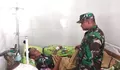 Dandim 1312/Talaud, Letkol Arh. Yanuar Yudistira Menjenguk Anggota yang Sakit Umum Daerah Mala Talaud