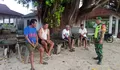 ​Antisipasi Gelombang Tinggi, Koramil 1312-06/Nanusa Talaud Beri Himbauan Khusus Bagi Nelayan
