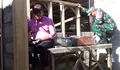 Saling Bahu Membahu, Babinsa Koramil Rainis Talaud Jadi Ujung Tombak Atasi Kesulitan Rakyat