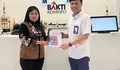 Perkuat Kedaulatan Digital di Perbatasan, Wabup Talaud Anisya Gretsya Bambungan Lobi BAKTI Komdigi