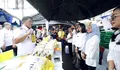 Jaga Stabilitas Harga dan Kendalikan Inflasi, Gubernur Yulius Selvanus impin Gerakan Pangan Murah di Bitung
