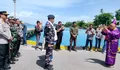 Disambut Secara Adat, Danlanal Melonguane yang Baru Tiba di Kepulauan Talaud
