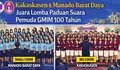 Hasil Lomba Paduan Suara Pemuda GMIM 100 Tahun di Langowan