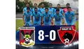 Menjadi Pembuka Laga, Persmin Minahasa Langsung Libas Sulut FC 8:0, Liga 4 Sulut Kian Menarik