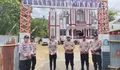 Polsek Kabaruan Pastikan Pengamanan Ketat, Pesparawi PKB Sinode Germita Berjalan Kondusif