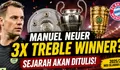 Manuel Neuer Berpeluang Ukir Sejarah: Tiga Kali Treble Bersama Bayern Munich