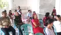 Babinsa Koramil 1312-04//Rainis, Serka Stenly Winowoda ikuti dan jaga ibadah kenaikan Tuhan Yesus Kristus di jemaat Zaitun Perangen