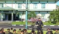 Babinsa Serda Marten Hariawang Laksanakan Kegiatan Latihan pencak silat militer (PSM)