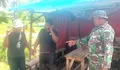 Babinsa Desa Ambela, Sertu Markus Ratunguri, melaksanakan kegiatan komunikasi sosial (komsos) bersama petani padi sawah di Desa Ambela. Ambela, Sulutz