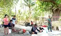 Babinsa Melaksanakan Komsos Dengan Warga Binaan Desa Dampulis